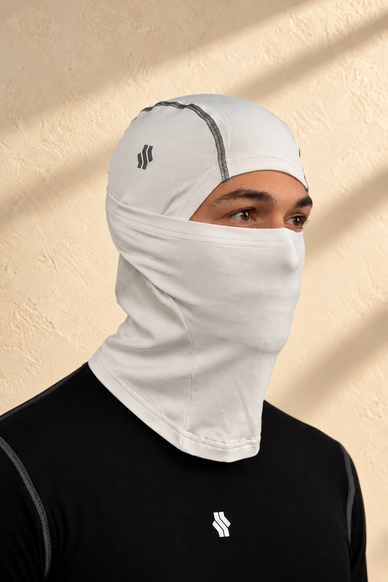 THE IQONE Thermoregulating Balaclava — Nimbus Cloud